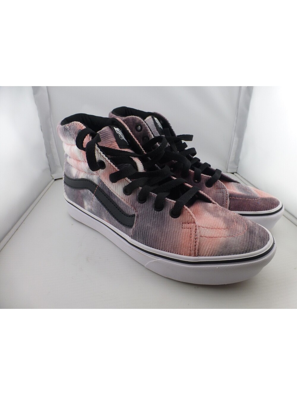 Vans Sk8-Hi ComfyCush Women's Size 10 Tie Dye Corduroy High Top Sneakers M15